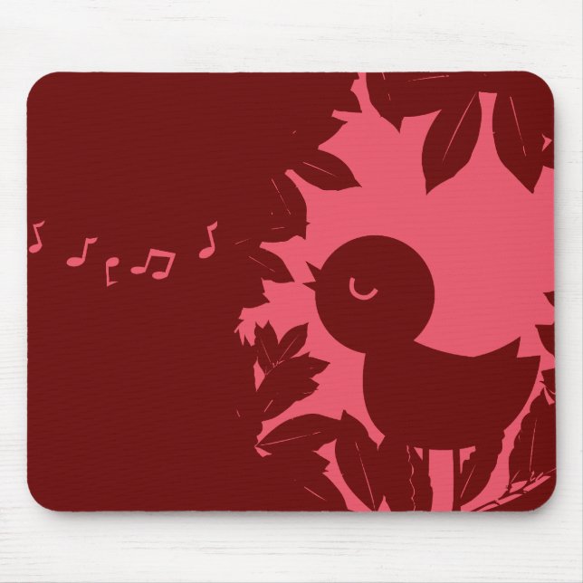 Singing Bird Mousepad (Front)
