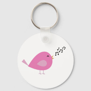 Singing Birdie Key Ring