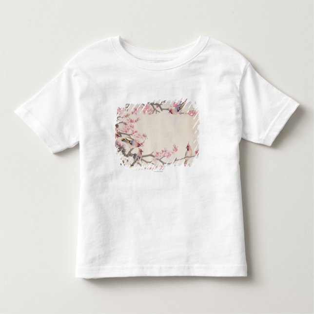 Singing Birds in Spring Toddler T-Shirt (Front)
