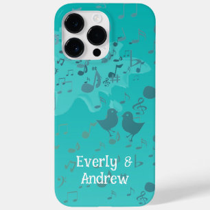 Singing Birds Musical Notes iPhone Cover