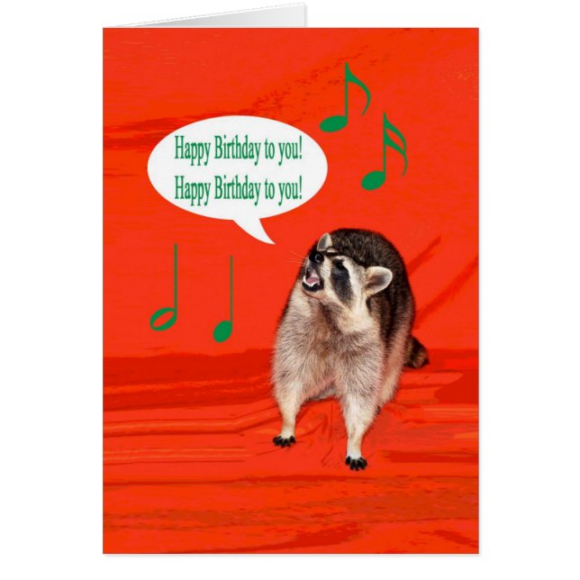 singing card (Front)