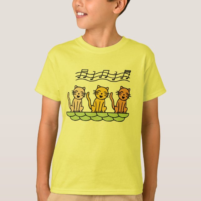 Singing Cats Tshirts and Gifts (Front)