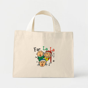 Singing Christmas Carols Tshirts and Gifts Mini Tote Bag