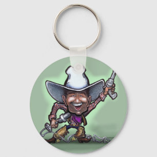 Singing Cowboy Key Ring