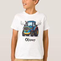 Singing Cute Musical Blue Tractor