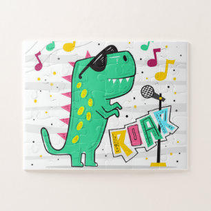 Singing Dinosaur Jigsaw Puzzle