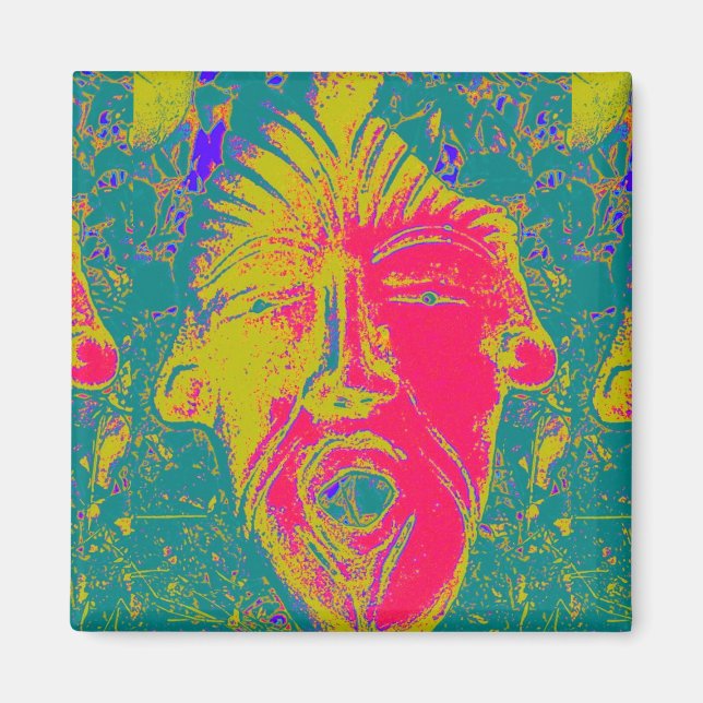 singing face magnet (Front)