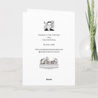 Singing in the New Day - Thank You Card