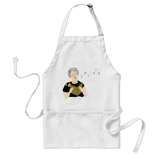Singing Lady Apron (Front)