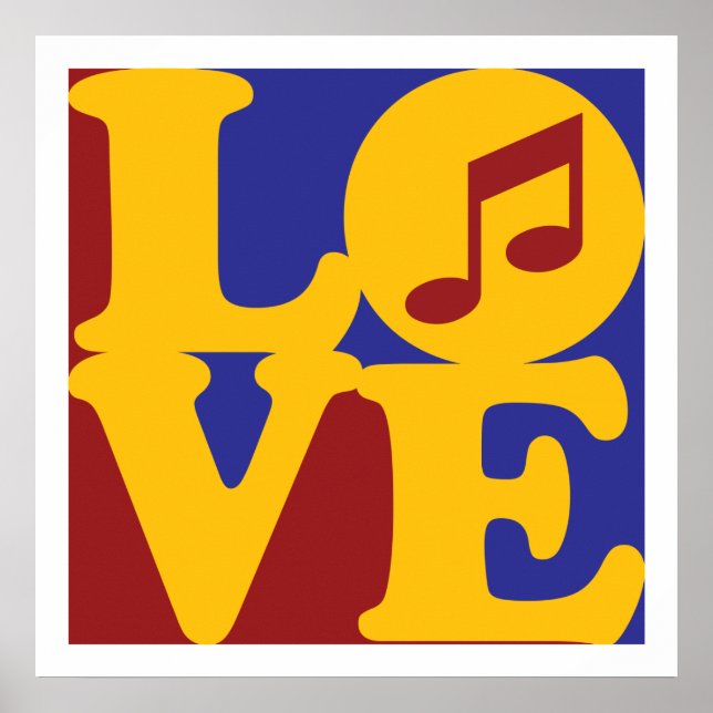 Singing Love Poster (Front)