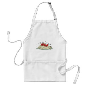 singing meatballs on spaghetti standard apron