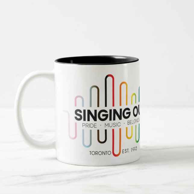 Singing Out Mug (Left)