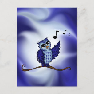 singing Owl Postcard