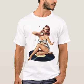 singing pin up girl T-Shirt
