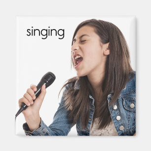 Singing Refrigerator Magnet