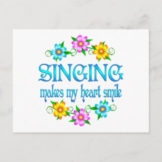 Singing Smiles Postcard