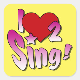 Singing Sticker