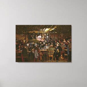 Singing to a Captive Crowd Canvas Print
