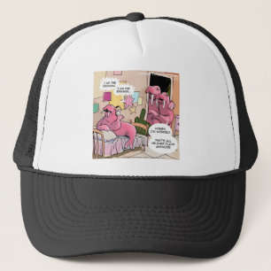 Singing Walrus Worried Parents Funny Trucker Hat