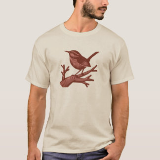 Singing Wren on the Dead Tree T-Shirt