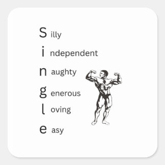 Single Acronym sticker