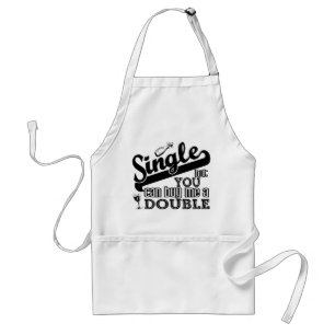 SINGLE apron - choose style & colour