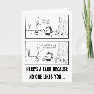 Single Awareness Day Card-Here's a Card