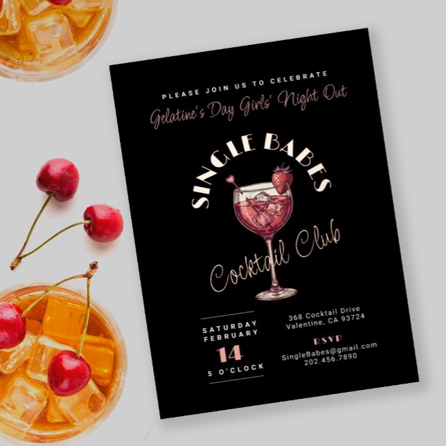 Single Babes Valentine's Day Cocktail Party Gold (Creator Uploaded)