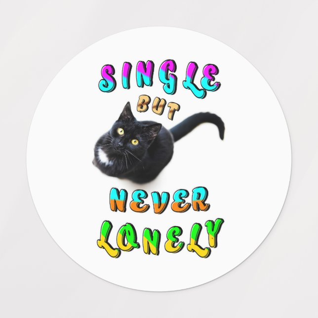 Single But Never Lonely (Design 5)