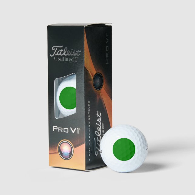 Single Colour Marker  Golf Balls (Packaging)