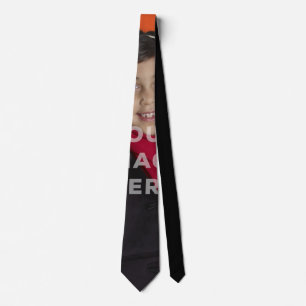 Single Covered Image Photo Funny Neck Tie