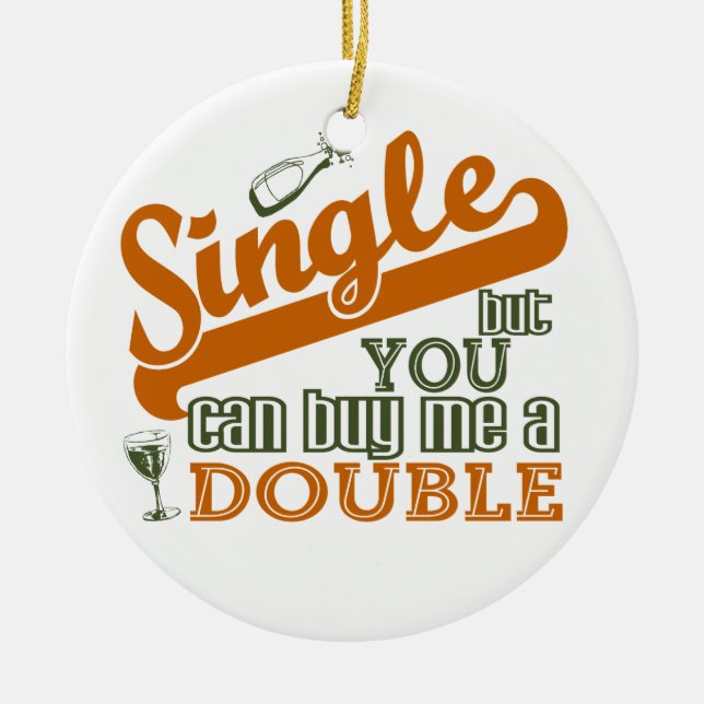 SINGLE custom ornament (Front)