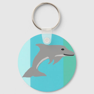 Single Dolphin key chain