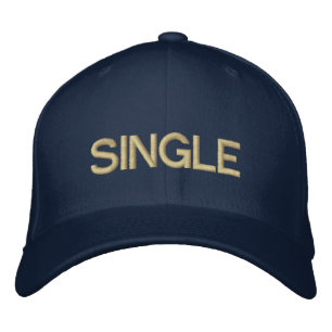 SINGLE EMBROIDERED HAT