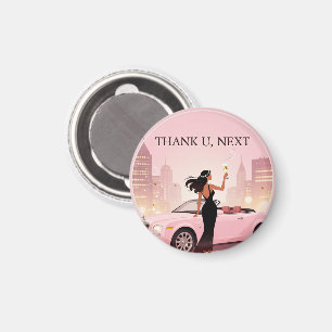 Single Era Party Magnet Thank U, Next Magnet