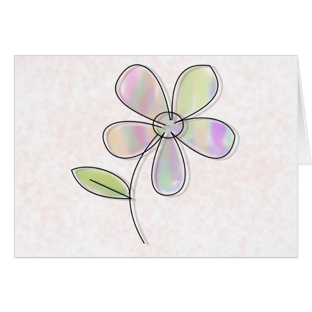 Single Flower (Front Horizontal)