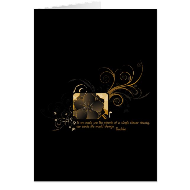 Single Flower Buddha (Front)