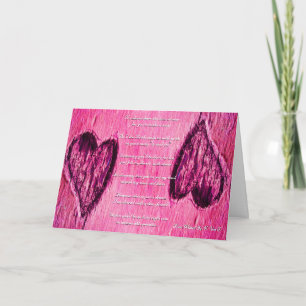 Single Heart Will You Be My Bridesmaid In Pink Invitation