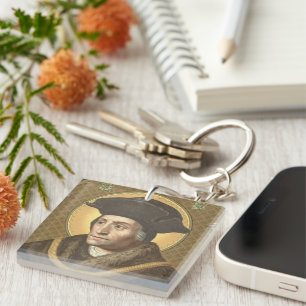 Single Image St. Thomas More (SAU 026) Key Ring