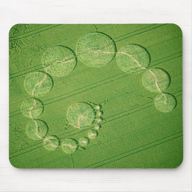 Single Julia Crop Circle Mouse Pad (Front)