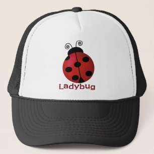 Single Ladybug Trucker Hat