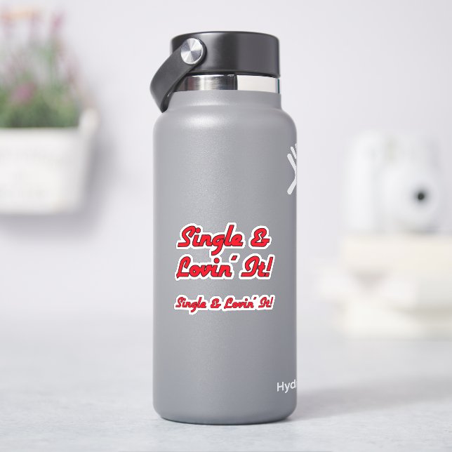 Single & Lovin' It! Scrap Book (HydroFlask)