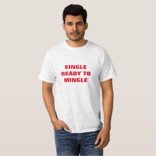 Single man print on Men's Value T-Shirt