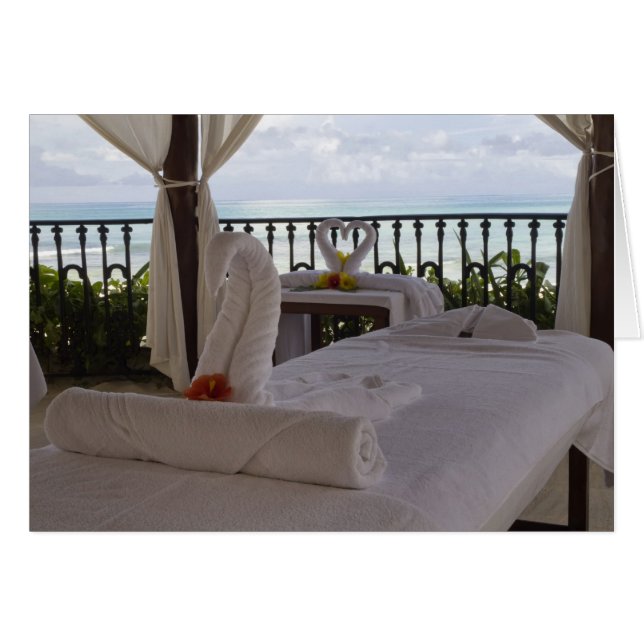 Single Massage Table (Front Horizontal)