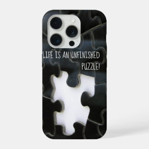Single Missing Jigsaw Puzzle Piece Photograph iPhone 15 Pro Case