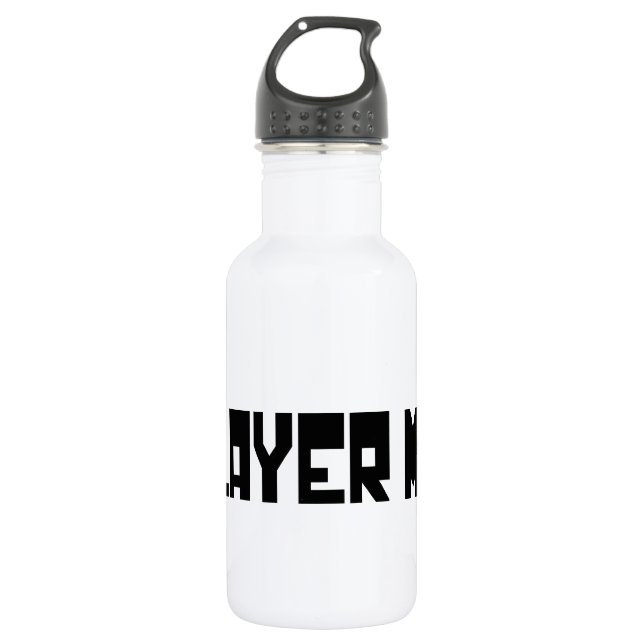 Single / One Player Mode 532 Ml Water Bottle (Front)