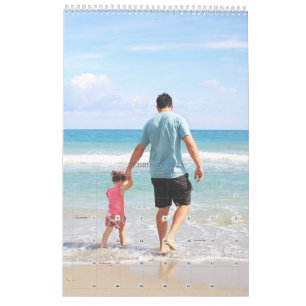 Single Page Photo Calendar