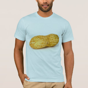 Single Peanut On White Background T-Shirt