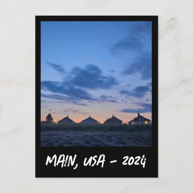 Single Picture Trip Memory Poster Postcard (Front)