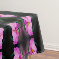 Single Pink Cosmos Flower Abstract Pattern    